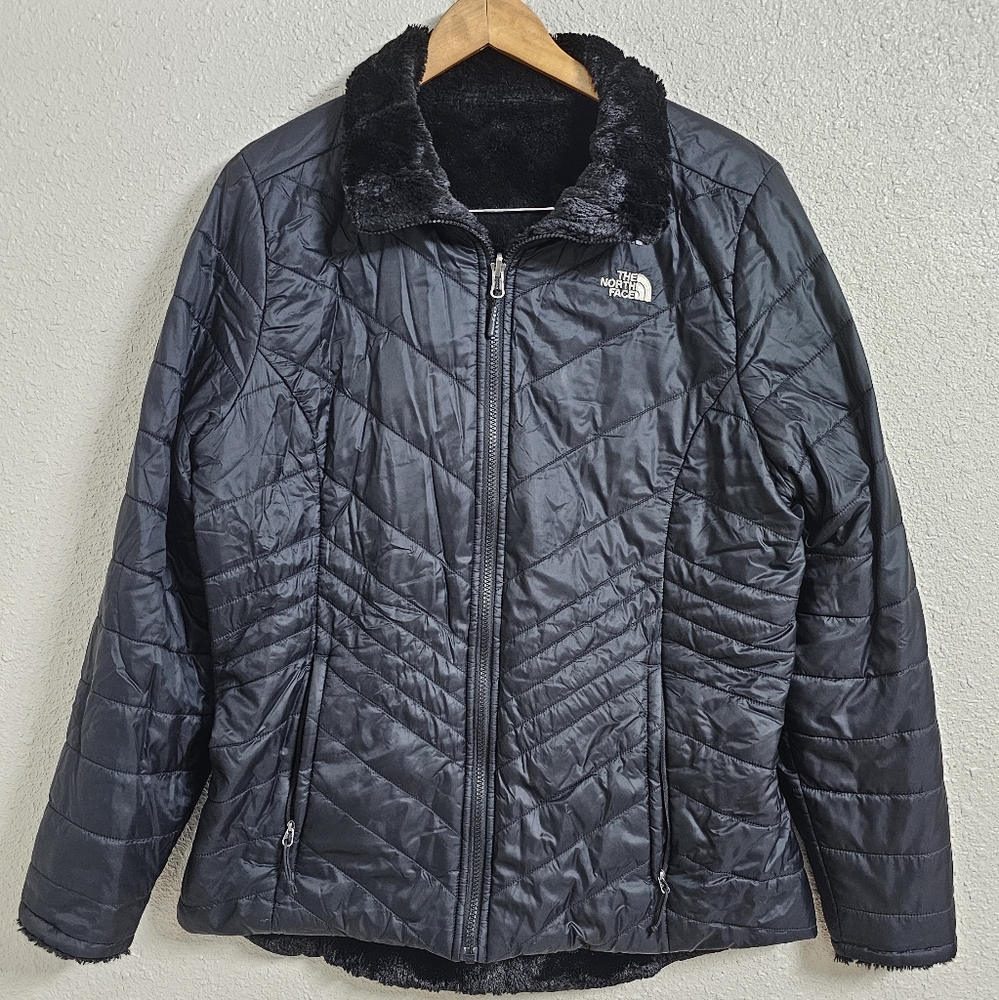 The North Face Women's Black Quilted Jacket Size XL